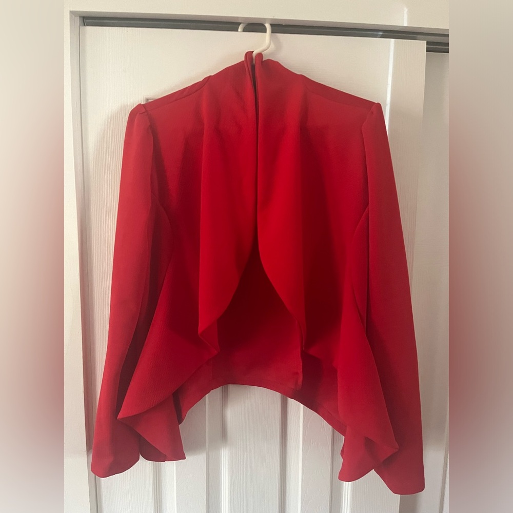 Red Fashion Nova Blazer